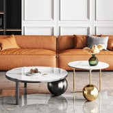 K55  luxury black and gold coffee table set